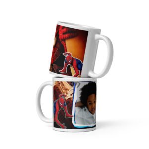 Personalized Kids Character Photo Mug – Custom Cartoon Coffee Cup