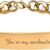 Gold tone
