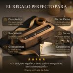 Gift presentation of the engraved pen set