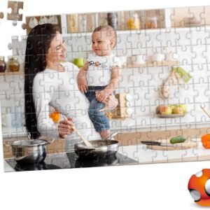 Personalized Photo Puzzle – 100-Piece Custom Jigsaw with Gift Box, 18 x 27 cm