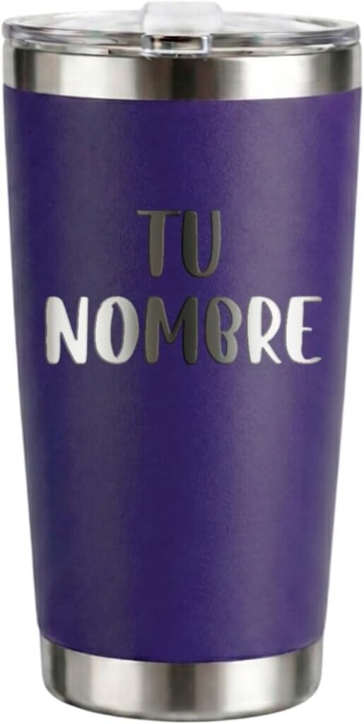 Engraved tumbler