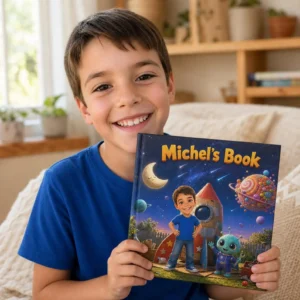 Libro infantil personalizado con foto y nombre | Cuento ilustrado